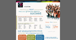 Desktop Screenshot of cpprint.com